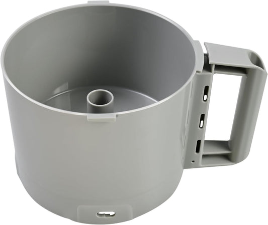 112204S Food Processor Gray Bowl 3 Quart Compatible with Robot Coupe R2 3L Gb,R2 DICE, R2 Dice, R2B, R2N,1 Year Warranty