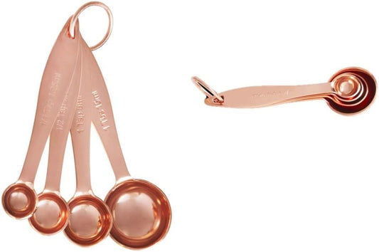 Giadzy Copper-Plated Measuring Spoons