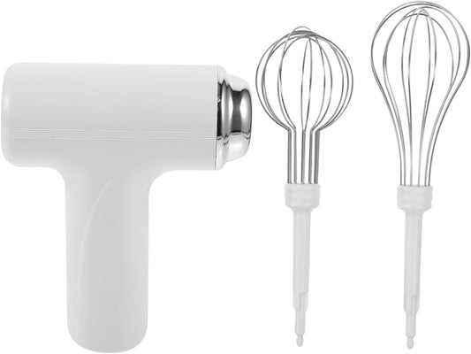Garneck 1Pc Egg Beater Egg Whites Mixer Hot Chocolate Frother Egg Stirring Rod Cake Mixer Machine Hand Egg Mixer Milk Frother Kitchen Wisks for Cooking Electric Sender Abs Shell