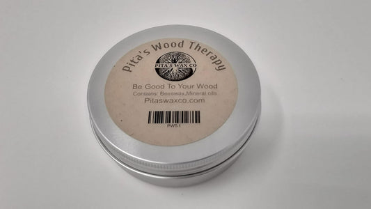 #1 Rated Pita'S Wood Therapy Is the All Natural, Food Safe, Wood Conditioner, That Is Safe for All Wood Surfaces.Bring Your Cutting Boards, Butcher Blocks, and Wooden Spoons New Life.  PITA'S WAX CO   