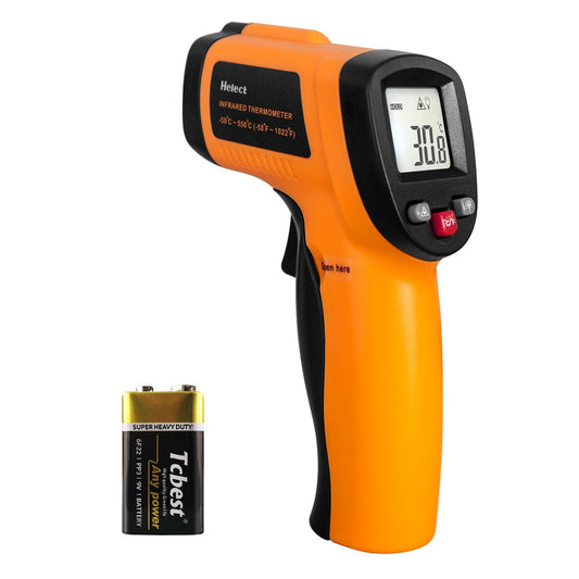 (NOT for Human) Infrared Thermometer, Non-Contact Digital Laser Temperature Gun -58°F to 1022°F (-50°C to 550°C) with LCD Display