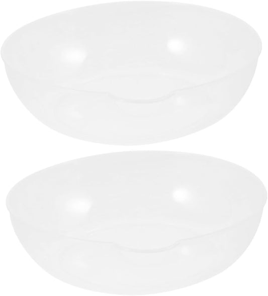 2Pcs Kitchen Weighing Pan Weigh Pan Surface Plate Kitchen Weighing Tray Food Scale Tray Kitchen Scale Tray Liquid Measuring Tray Pan Metal Weigh Boat Household Weight Scale Tray