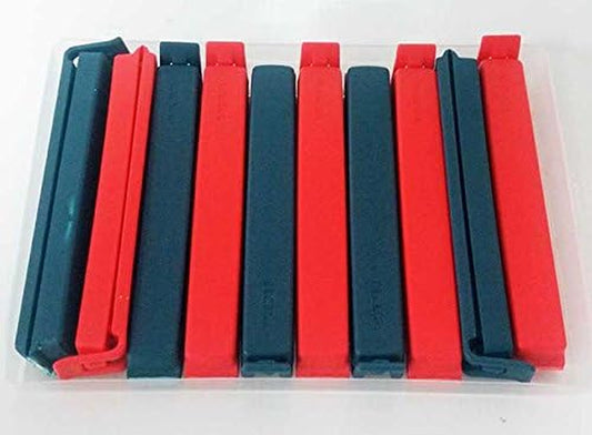 Ikea Bevara Sealing Clip, Assorted Colors, 10-Pack