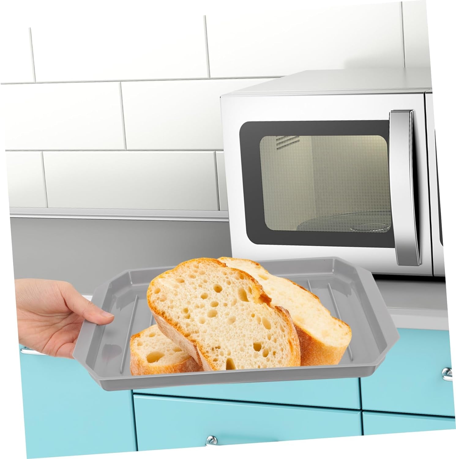 Silicone Loaf Pan Oven Baking Pan Bacon Maker for Microwave Toaster Oven Pans Microwave Bacon Cooker Safe Cooking Plate Baking Pan for Microwave Bacon Pan Tray Supplies  UKCOCO   