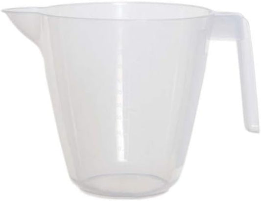 Whitefurze 1 Litre Plastic Measuring Jug [Kitchen & Home]