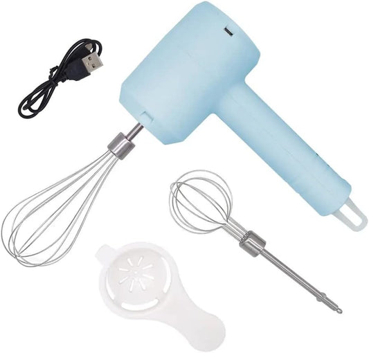 Electric Hand Mixer Egg Beater USB Rechargeable