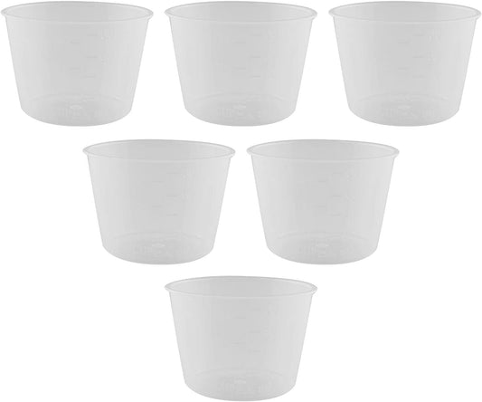 5Pcs Plastic Transparent Rice Measuring Cup 80Ml Rice Cooker Measuring Cup for Dry and Liquid Ingredients  JCBIZ   