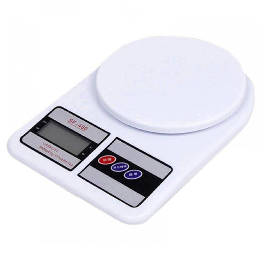 Electronic Digital Kitchen Scale Multi- Function- Tare Option- SF-400 LCD Display-Grams & Ounces (5000G/353Oz) for Exact Measuring Cooking or Baking Ingredients