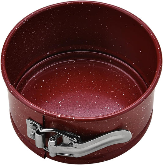 Even Heat Distribution Cake Pan Worry-Free Baking Sure Here'S a Product Title for Listing Nonstick Carbon Steel with Removable Bottom round Square Red Round  HAPPSAN Red Square 
