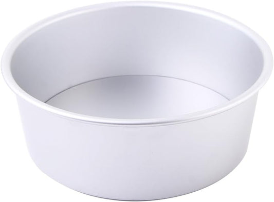 1PCS Mini Cake Pan,4 Inch Aluminum round Cake Pans with Removable Bottom for Cake Baking(4 Inch)  Generic 8 Inch  