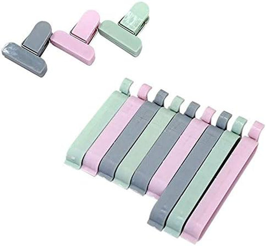 12 Pcs Sealing Chips Food Bag Storage Clips Colorful for Snack and Tea Bags Sandwich Kitchen Clips Potato Chips Sturdy