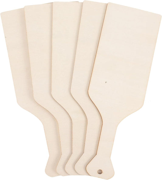 5Pcs Mini Wooden Cutting Board with Handle Blank Cheese Board Wooden Chopping Board Unfinished Mini Wood Cutting Boards Craft Wood Board Diy Meat Plate Wooden Paddle  SEWACC As Shown 24X8Cm 