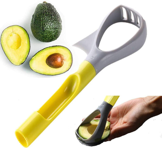 5-In-1 Avocado Slicer, Masher, Twist, Scoop, Pit Cutter - BPA Free, Non-Slip Grip, Easy to Use  KYWL   