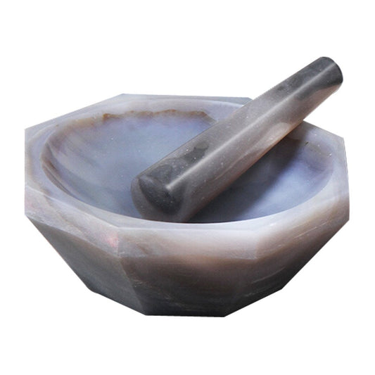 50Mm Diameter Agate Mortar and Pestle Standard Form, 60X50X14Mm Labware  PUL FACTORY   