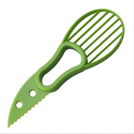 3-In-1 Avocado Slicer, Pitter, and Scooper, Durable, Dishwasher Safe, Simple Design, Plastic, Green  Suzhou Sunrise Technologies Ltd.   