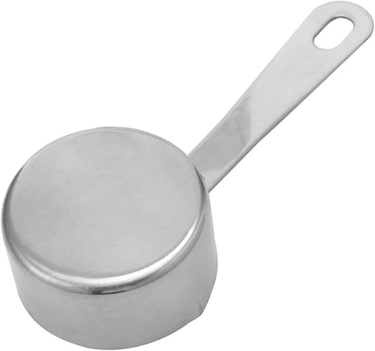 1Pc Saucepan Wok Tools Pot for Boiling Milk Cooking Pot Cup Warmer Mini Butter Melting Small Heater Small Sauce Pot Soup Egg Stainless Steel Small Milk Pot Baby Household  UTHCLO Silver 16.2X7.7X4Cm 