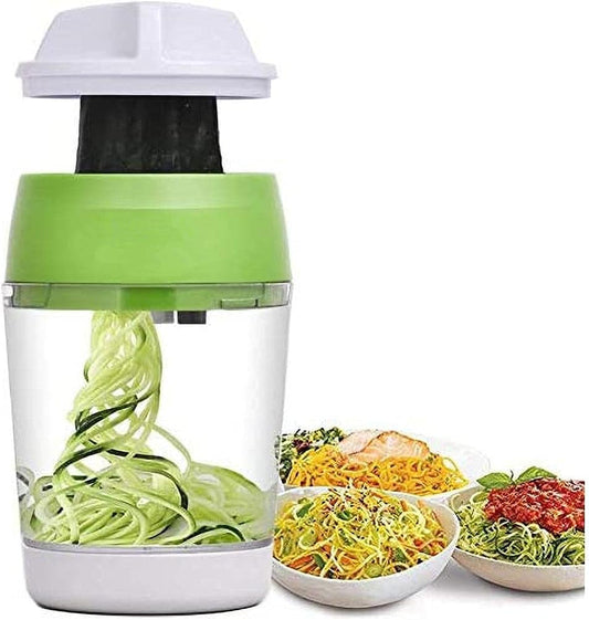 All-In-One Vegetable Spiralizer, Zucchini Spaghetti Maker, Veggie Spiral Cutter for Healthful and Pleasurable Meal Preparation (1#)