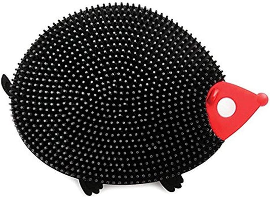 Norpro NOR-1091 Hedgehog Silicone Dish Brush  Norpro Black (Hedgehog)  