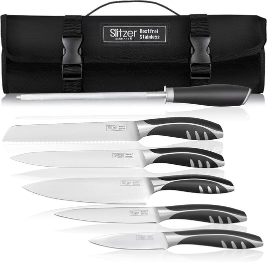 7-Piece Chef'S Knife Set, Ergonomically Designed, Professional Grade Chef Knives, Great Addition to Any Kitchen  Allezola   